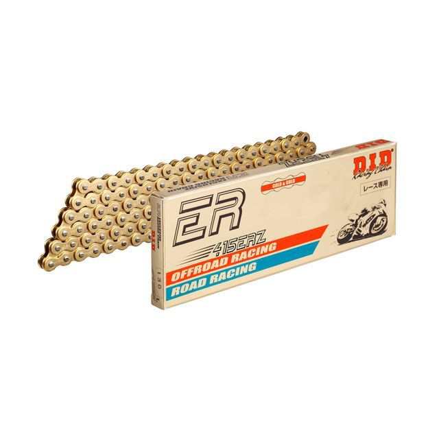 ディーアイディー レース専用チェーン 415ERZ G＆G カシメジョイントタイプ リンク数 132L DID バイクの通販は