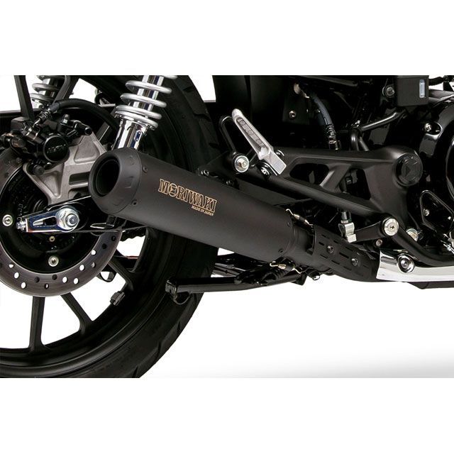 モリワキ GB350/GB350S SlipOn Exhaust SHORT MEGAPHONE