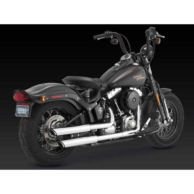 バンス FLSTN FLSTSB ツインスラッシュ 3インチ スリップオン VANCE&HINES バイク