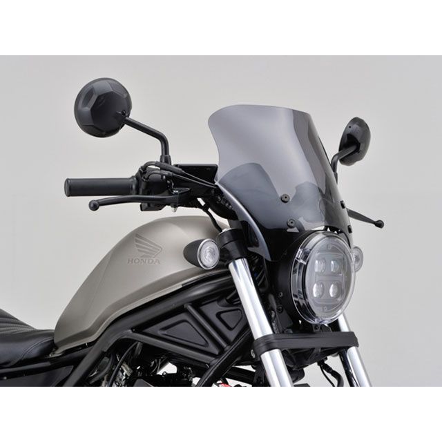 デイトナ Rebel250 Rebel500 Blast Barrier（R）車種別キット（スモーク） DAYTONA