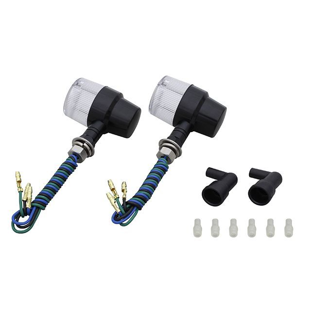 ポッシュフェイス ミドルマシンドウインカースーパーバイクタイプ ショートステーダブル球/バルブ別売（ブラックボディ/クリアーレンズ） POSH Fa…の通販は 8,258円