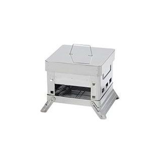 グリーンライフ 蓋付き折りたたみバーベキューコンロ GREEN LIFE