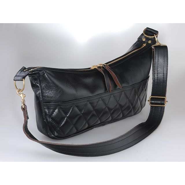 SHM SHM LEATHER SHOULDER BAG（ブラック） SHM バイク