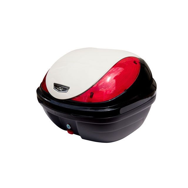 【特価品】ワールドウォーク スーパーカブC125 カブc125専用リアボックス パールシャイニングブラック×パールシュガーケンベージュ（ブラック） …