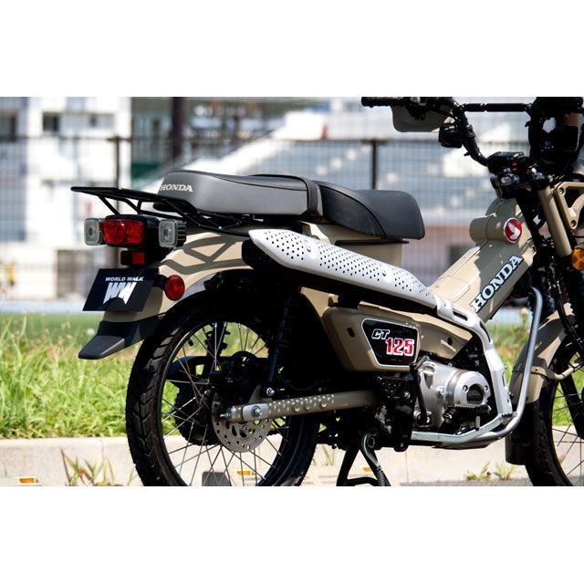 CT125 ハンターカブ用 タンデムシート リアキャリアセット ワールドウォーク 特価品】ワールドウォーク CT125ハンターカブ ハンターカブ