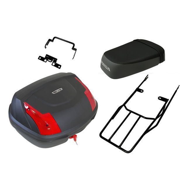 ワールドウォーク CT125ハンターカブ ハンターカブ用タンデムシート＋キャリアボックスセット 容量 48リッター WW