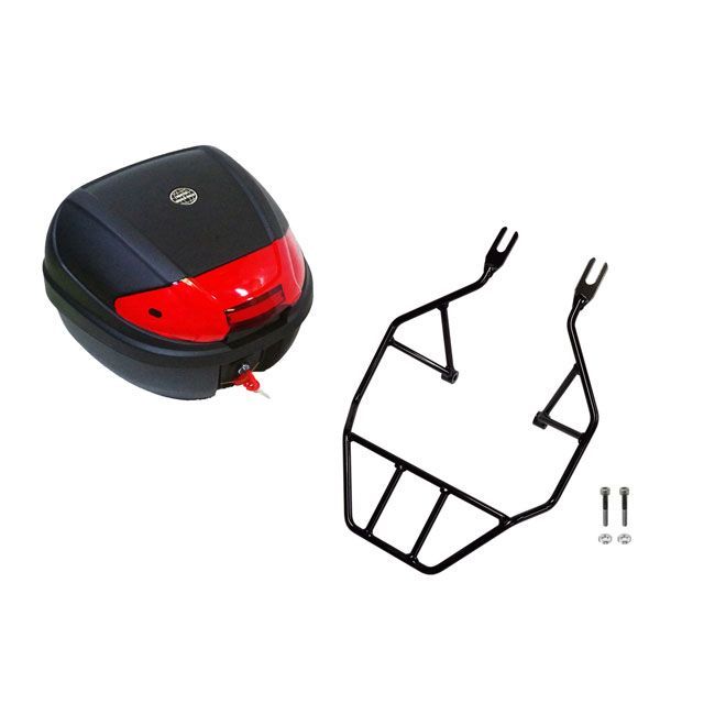 ワールドウォーク CT125ハンターカブ CT125ハンターカブ用延長リアキャリア リアボックスセット 容量 30リッター WW