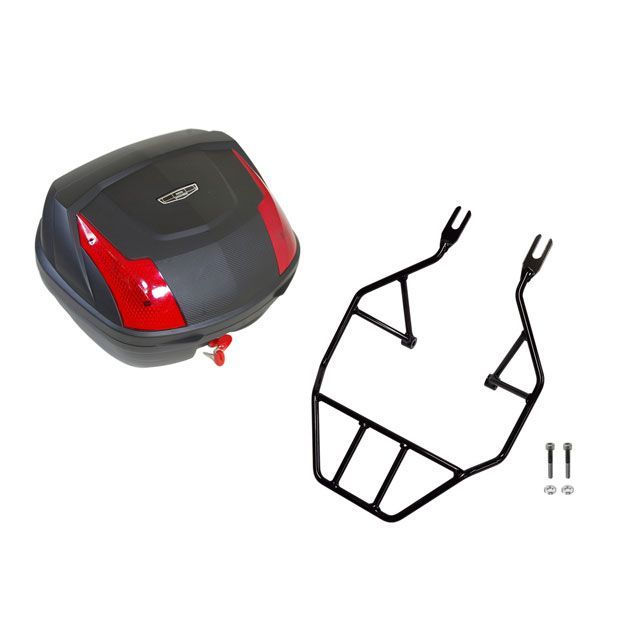 ワールドウォーク CT125ハンターカブ CT125ハンターカブ用延長リアキャリア リアボックスセット 容量 32リッター WW