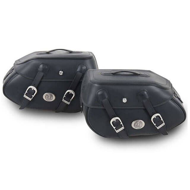 ヘプコ＆ベッカー 車種別専用ステー「C-Bow」搭載車 牛本革サイドバック 「Buffalo/バッファロー」 27リットル 右 HEPCO＆BECK…
