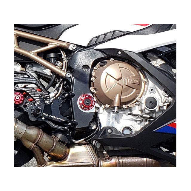 FSJ S1000RR ピボットシャフトカバー オレンジゴールド FEED SPORTS JAPAN