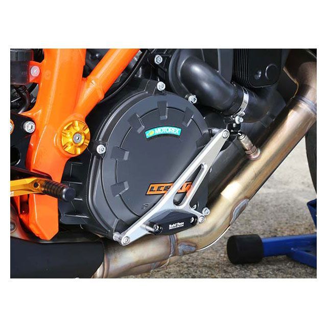 KTM 990 Super Duke用 ベビーフェイス バックステップ 中古品(Superduke デューク スーパーデューク babyface) KTM 990 SUPERDUKE用 babyface ベビーフェイス バックステップ