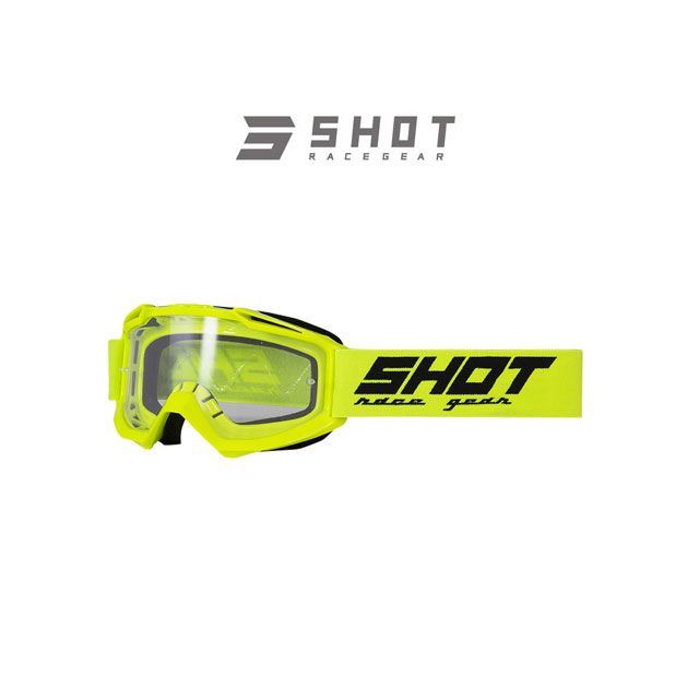 SHOT RACE GEAR ゴーグル ASSAULT（ネオンイエロー） SHOT RACE GEAR