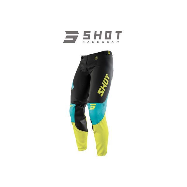 SHOT RACE GEAR スーパーフレックスパンツ AEROLITE（ライム） サイズ 34 SHOT RACE GEAR