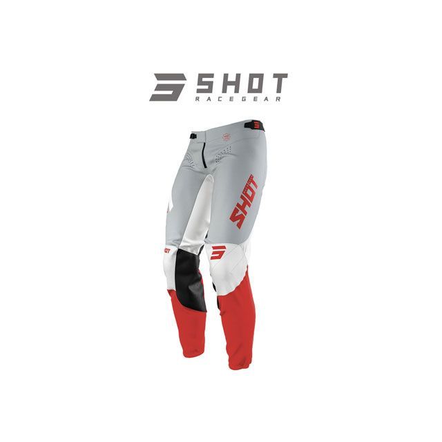 SHOT RACE GEAR スーパーフレックスパンツ AEROLITE（レッド） サイズ 36 SHOT RACE GEAR