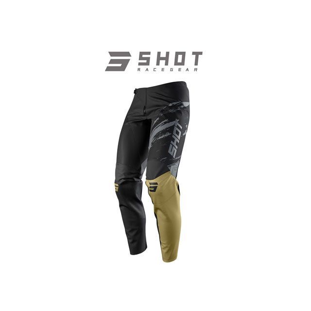 SHOT RACE GEAR パンツ CONTACT DRAW（ゴールド） サイズ 30 SHOT RACE GEAR バイクの通販は 18,592円