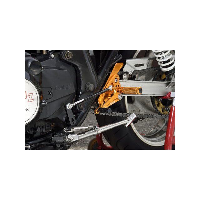 ベビーフェイス Z1000J/1100GP他 バックステップキット 正シフト カラー ブラック BABYFACE_1