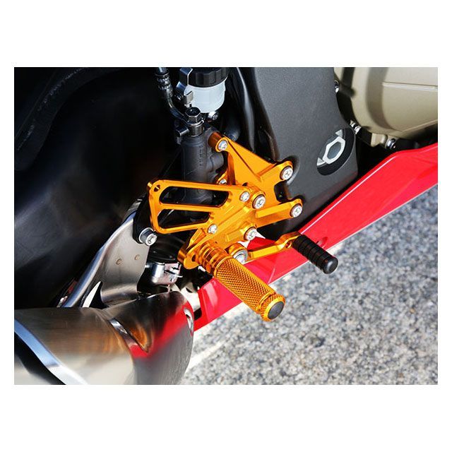 ベビーフェイス CBR1000RR バックステップキット カラー ゴールド BABYFACE_1