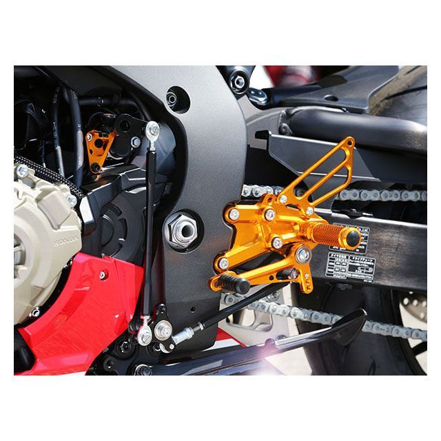 ベビーフェイス CBR1000RR バックステップキット カラー ゴールド BABYFACE_2