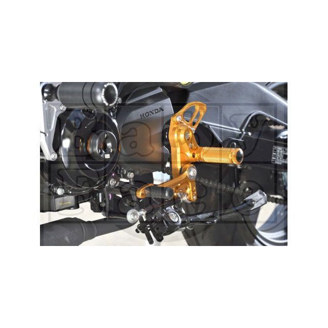 ベビーフェイス GROM バックステップキット ソロ+ レースシフト