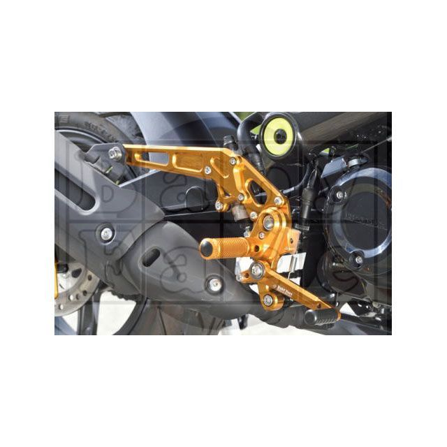 ベビーフェイス GROM バックステップキット ソロ+ レースシフト カラー ゴールド BABYFACE_1