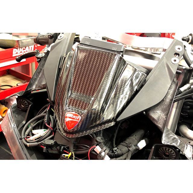 アエラ PanigaleV2 ドライカーボン製 ETCカバー AELLA_2