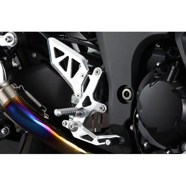 アエラ NINJA1000SX ライディングステップキット カラー ブラック AELLA