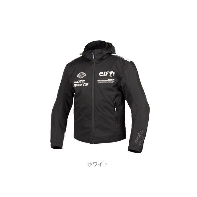 エルフ ライディングウェア EJ-A111 エステンドジャケト（ホワイト 