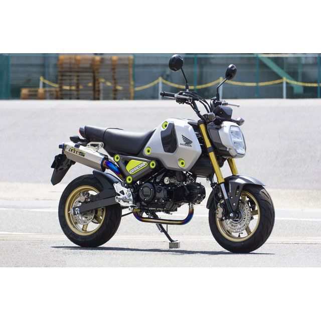 オーバーレーシング GROM TT-Formula RS フルチタン アップタイプ OVER RACING バイク