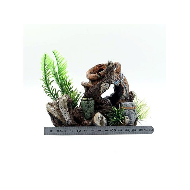 アルファテック XL-CH439 壺/水草（小） 水槽 ケージ 飼育ケース