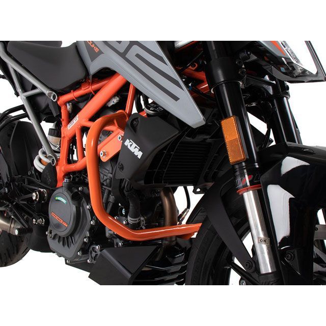 ヘプコ＆ベッカー 125 Duke エンジンガード orange HEPCO＆BECKER バイクの通販は