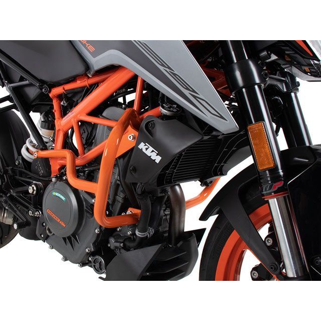 ヘプコ＆ベッカー 390 Duke エンジンガード orange HEPCO＆BECKER バイクの通販は