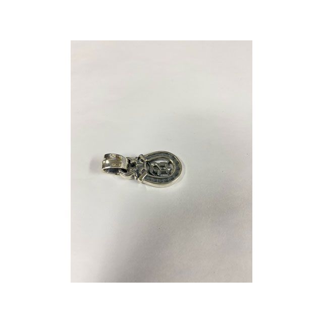 Bill Wall Leather MEDIUM ”B” HORSESHOE PENDANT Bill Wall Leather_1