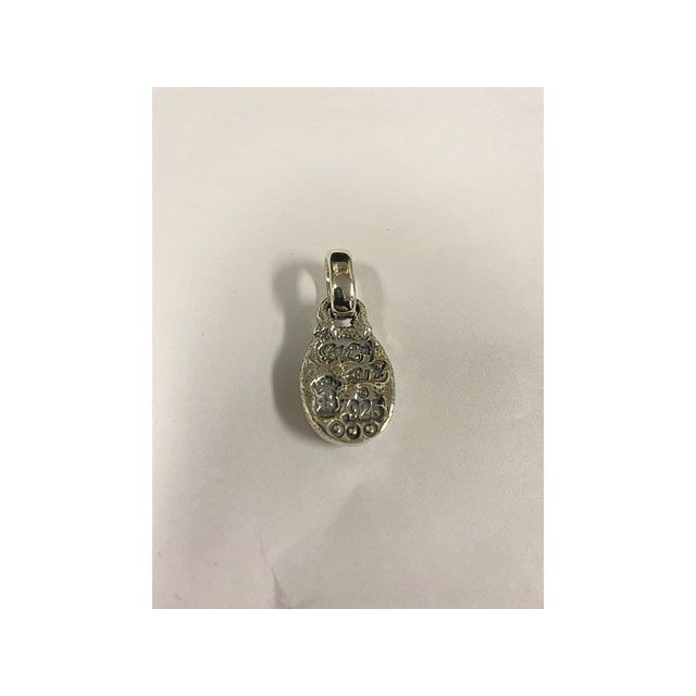 Bill Wall Leather OVAL ”B”CROWN PENDANT W/OVAL BAIL Bill Wall Leather 日用品