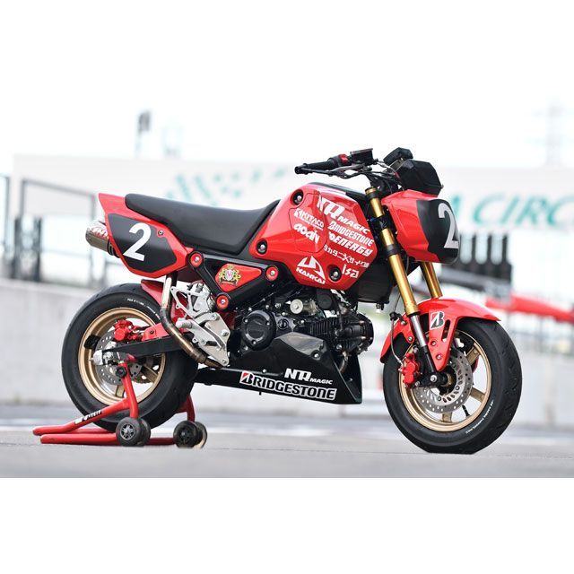 NRマジック HRC GROM HRCグロム専用 ワークスレプリカレーシングスリップオンマフラー NR MAGIC
