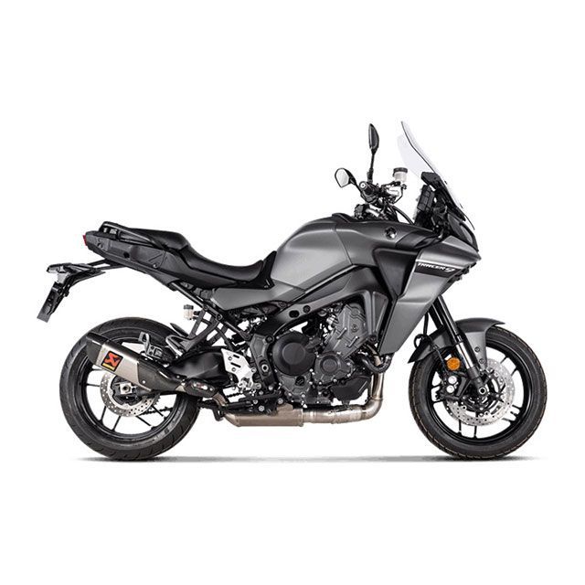 アクラポビッチ TRACER9 GT フルエキゾーストマフラー レーシング（チタン） JMCA AKRAPOVIC_1