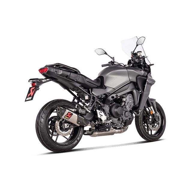 アクラポビッチ TRACER9 GT フルエキゾーストマフラー レーシング（チタン） JMCA AKRAPOVIC_2
