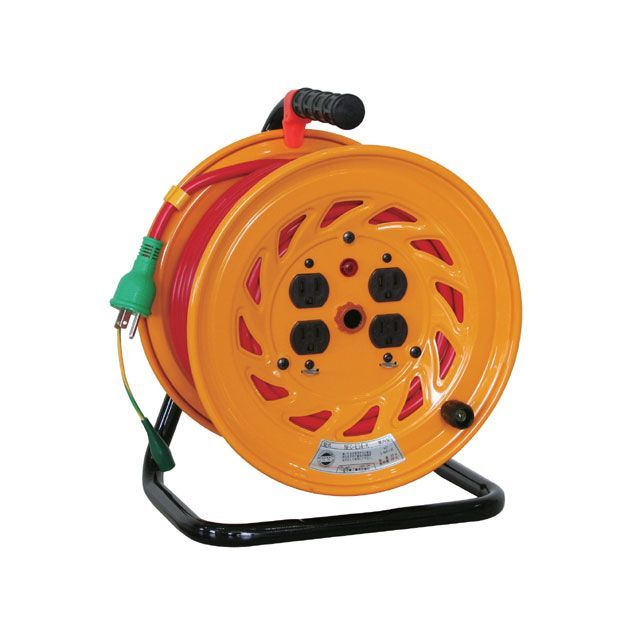 日動工業 NFC-E34-R カラードラム 30M レッド nichido