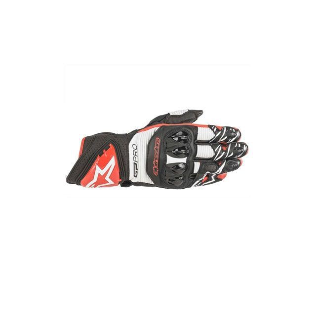 アルパインスターズ GP PRO R3 GLOVE（1304 BLACK WHITE BRIGHT RED） サイズ M Alpinestars バ…