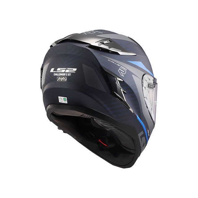 エルエスツーヘルメット CHALLENGER C GT/チャレンジャーシージーティー（マットカーボンブルー） サイズ XL LS2 HELMETS_1