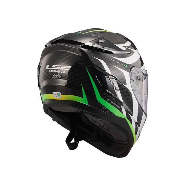 エルエスツーヘルメット CHALLENGER C GT/チャレンジャーシージーティー（ホワイトイエロー） サイズ M LS2 HELMETS_1