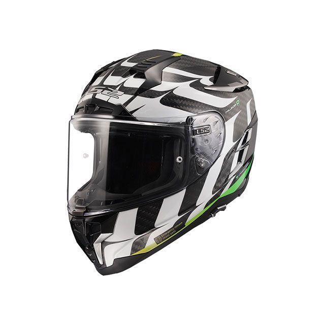 エルエスツーヘルメット CHALLENGER C GT/チャレンジャーシージーティー（ホワイトイエロー） サイズ XXL LS2 HELMETS