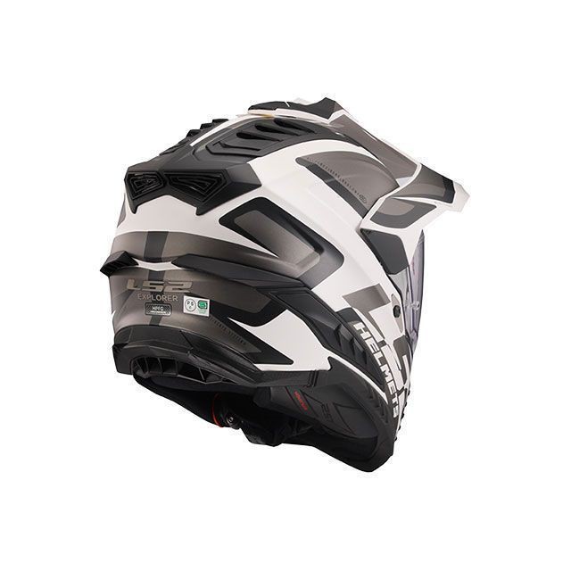 エルエスツーヘルメット EXPLORER F/エクスプローラーエフ（マットブラックホワイト） サイズ：M LS2 HELMETS バイクの通販はau  PAY マーケット - モトメガネ au PAY マーケット店 | au PAY マーケット－通販サイト