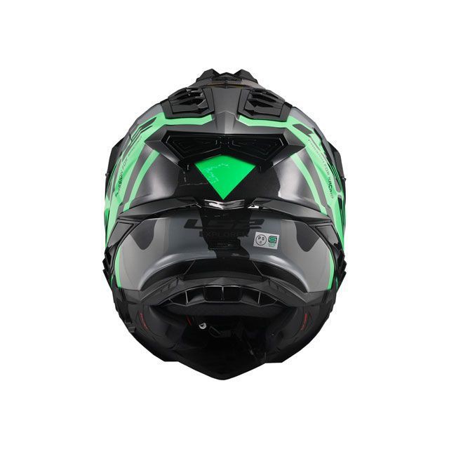 エルエスツーヘルメット EXPLORER F/エクスプローラーエフ（カモチタニウムグリーン） サイズ S LS2 HELMETS バイク