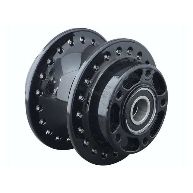 ネオファクトリー 10y- XL1200X用フロントアルミハブ ブラック Neofactory バイクの通販は