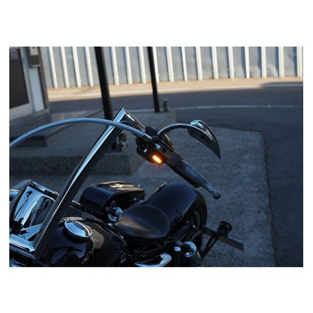 ネオファクトリー ハンドルLEDウインカースモーク クローム 14y-XL Neofactory_2