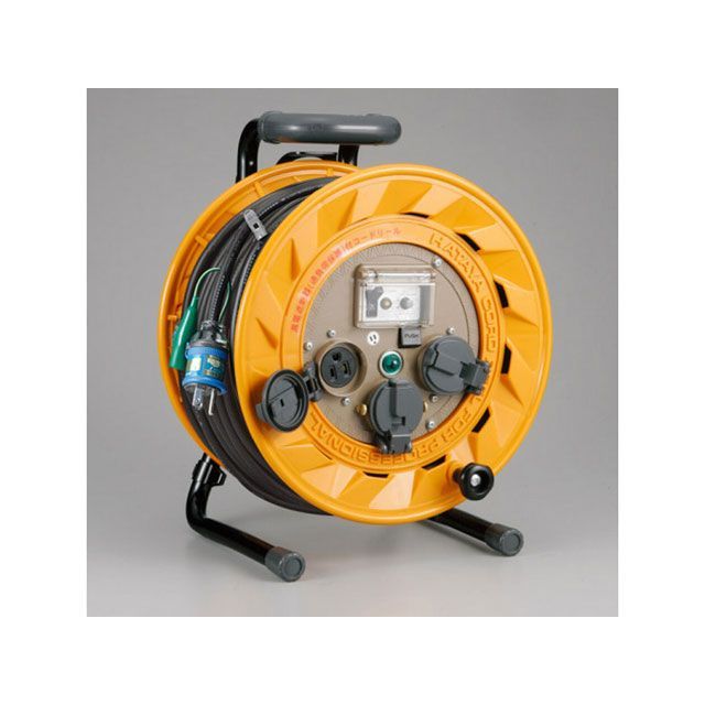 Jオーダー品 ハタヤ BR-501KX コードリール 100V（ソフトンVCT・50M） HATAYA バイク