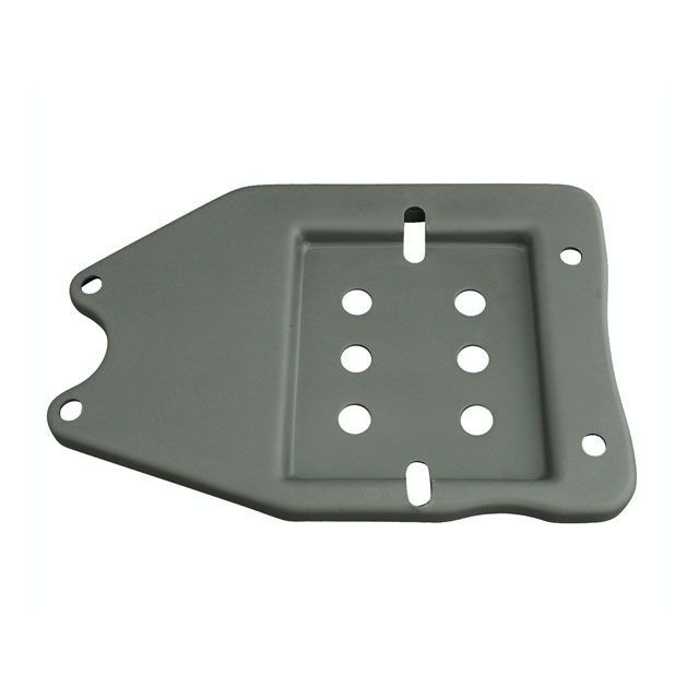 バイク用品 ネオファクトリー レプリカオイルタンクマウントプレート ブラック