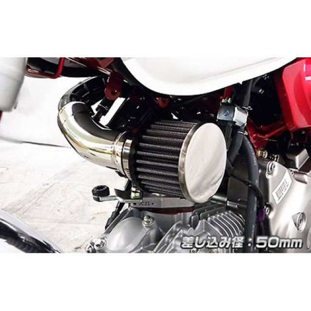 ウイルズウィン モンキー125 モンキー125（2BJ-JB02）用 パワーフィルターキット（差込径：50mm） WirusWin バイクの通販は