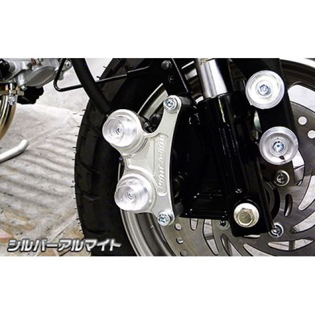 ウイルズウィン モンキー125 モンキー125（2BJ-JB02）用 キャリパーガード シルバーアルマイト仕様 WirusWin