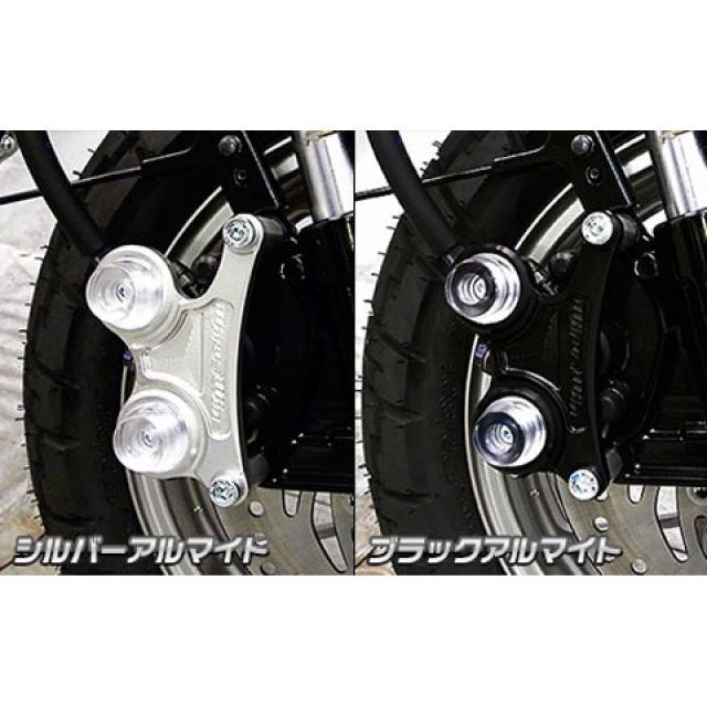 ウイルズウィン モンキー125 モンキー125（2BJ-JB02）用 キャリパーガード シルバーアルマイト仕様 WirusWin